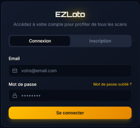Inscription EZLoto